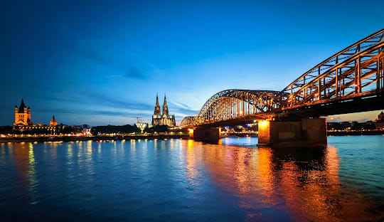 FRANKFURT - CRUISE ON THE RIVER RHINE - COLOGNE - AMSTERDAM 